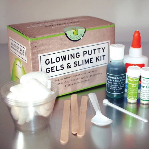 Glowing Putty, Gels & Slime Kit