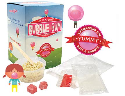 Do It Yourself Bubble Gum Kit