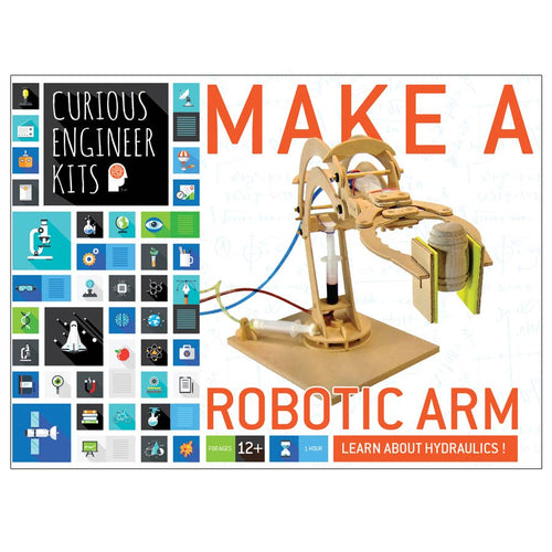 Robotic Arm Kit | Wood and Hydraulics combined